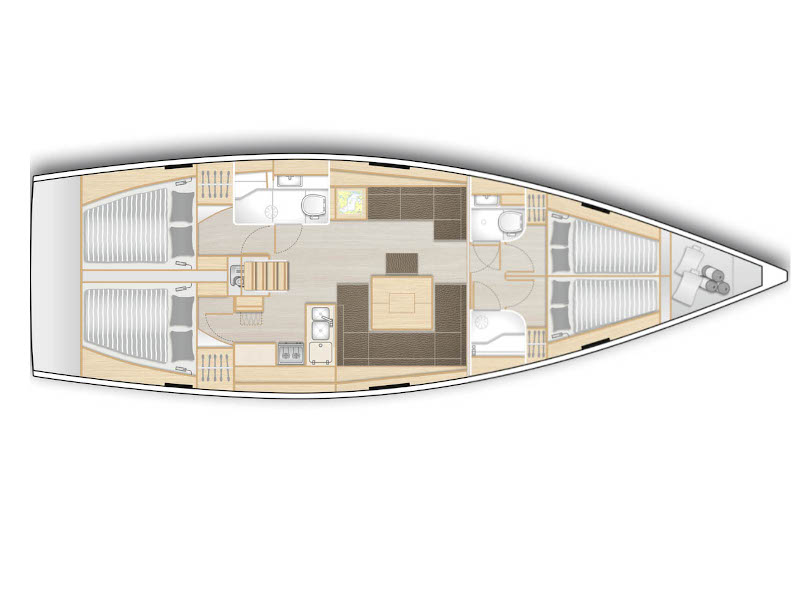 Photo #11 - Hanse 458 (Bea -, Solar Panel) in Scarlino - 17499