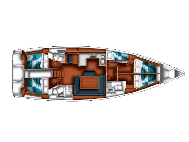 BAVARIA C 50 BT (SIRENA) Plan image - 9