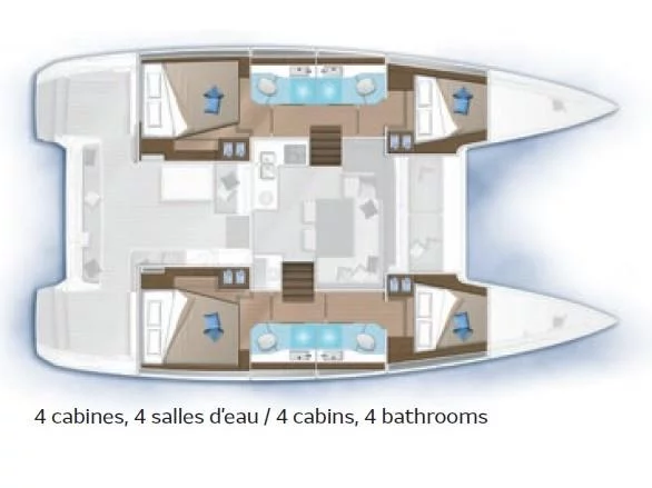 Lagoon 40 (2020) (FELU') Plan image - 26