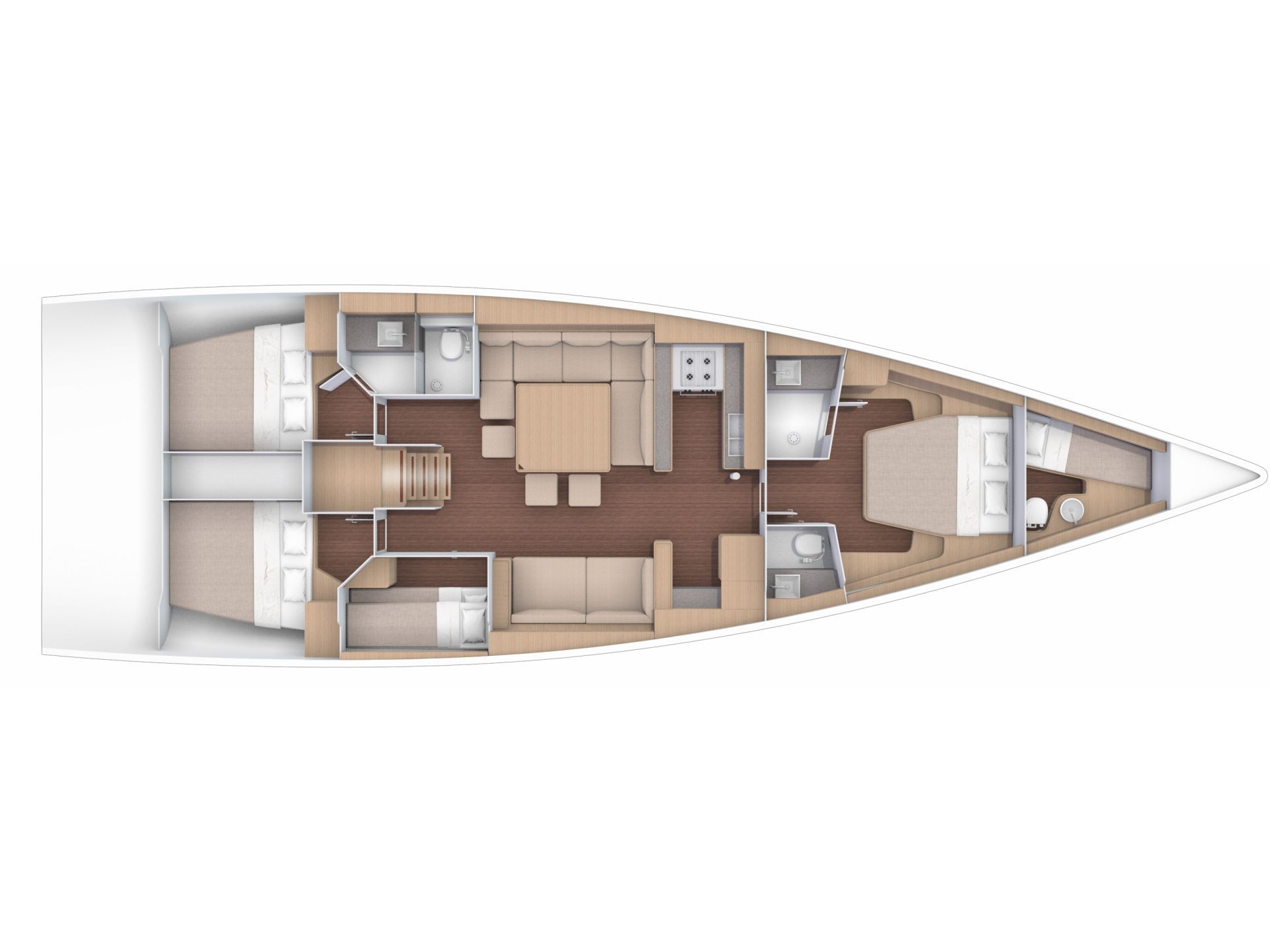 Photo #3 - Dufour 56 Exclusive (Poseidon) en Nikiti - 13496