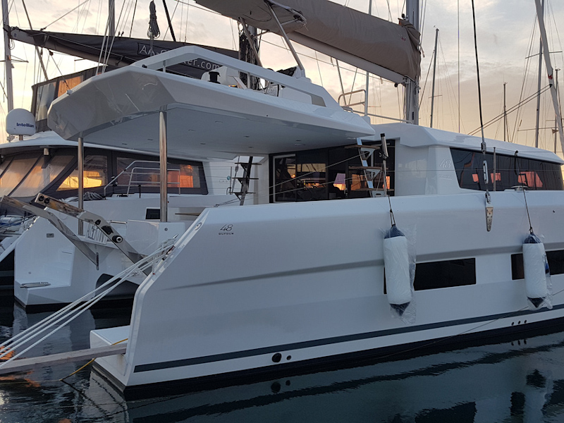 Photo #5 - Dufour Catamaran 48 (Albertina II) in Athen - 12666