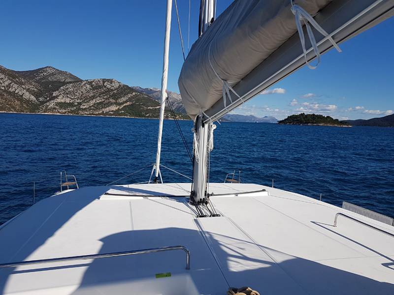 Photo #6 - Dufour Catamaran 48 (Albertina II) in Athen - 12666