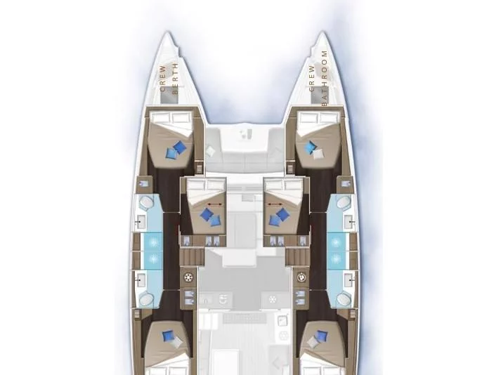 Lagoon 51 (NEGRONI) Plan image - 24