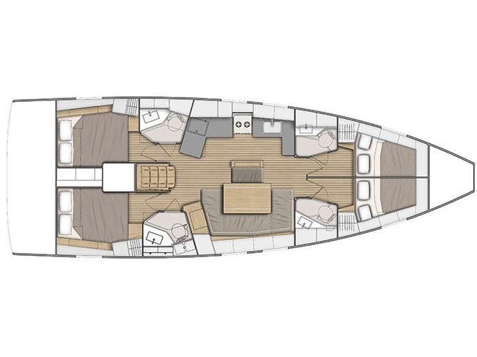 Photo #3 - Oceanis 46.1 (Luna) in Krk - 13546