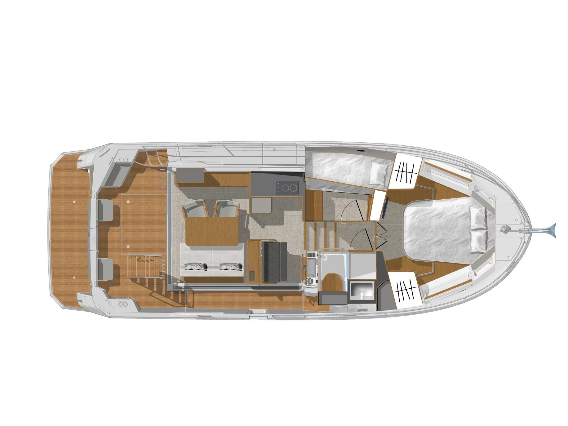 Swift Trawler 35 (Fritz) Plan image - 3