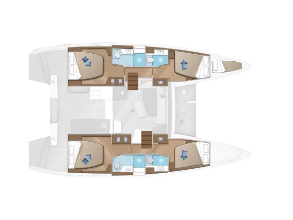Lagoon 42 (Liquid Asset) Plan image - 6
