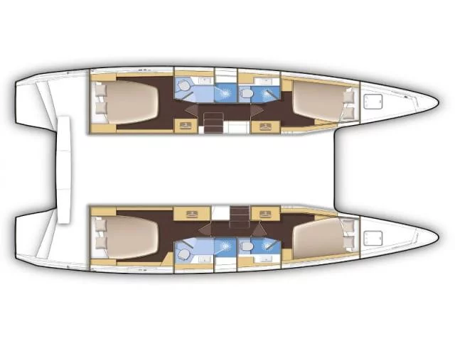 Lagoon 42 (Dream of Life) Plan image - 14