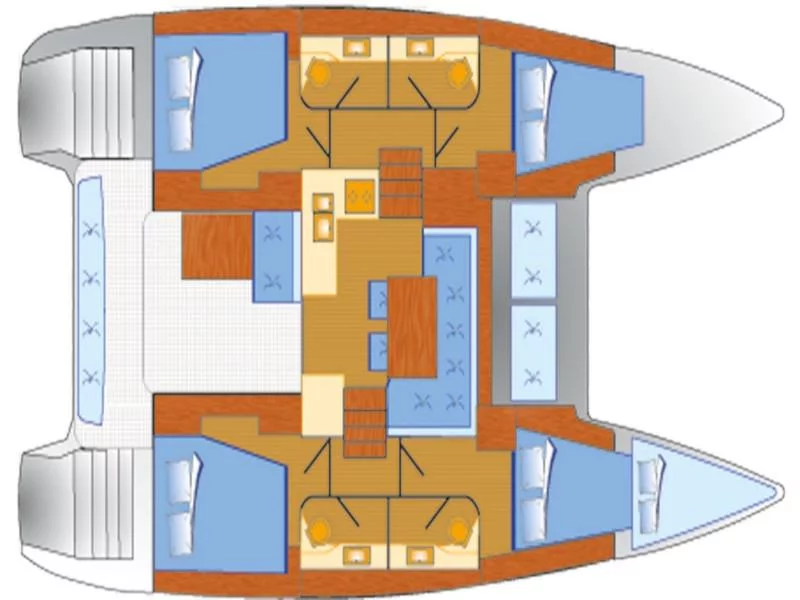 Lagoon 40_1 (Sunset) Plan image - 16