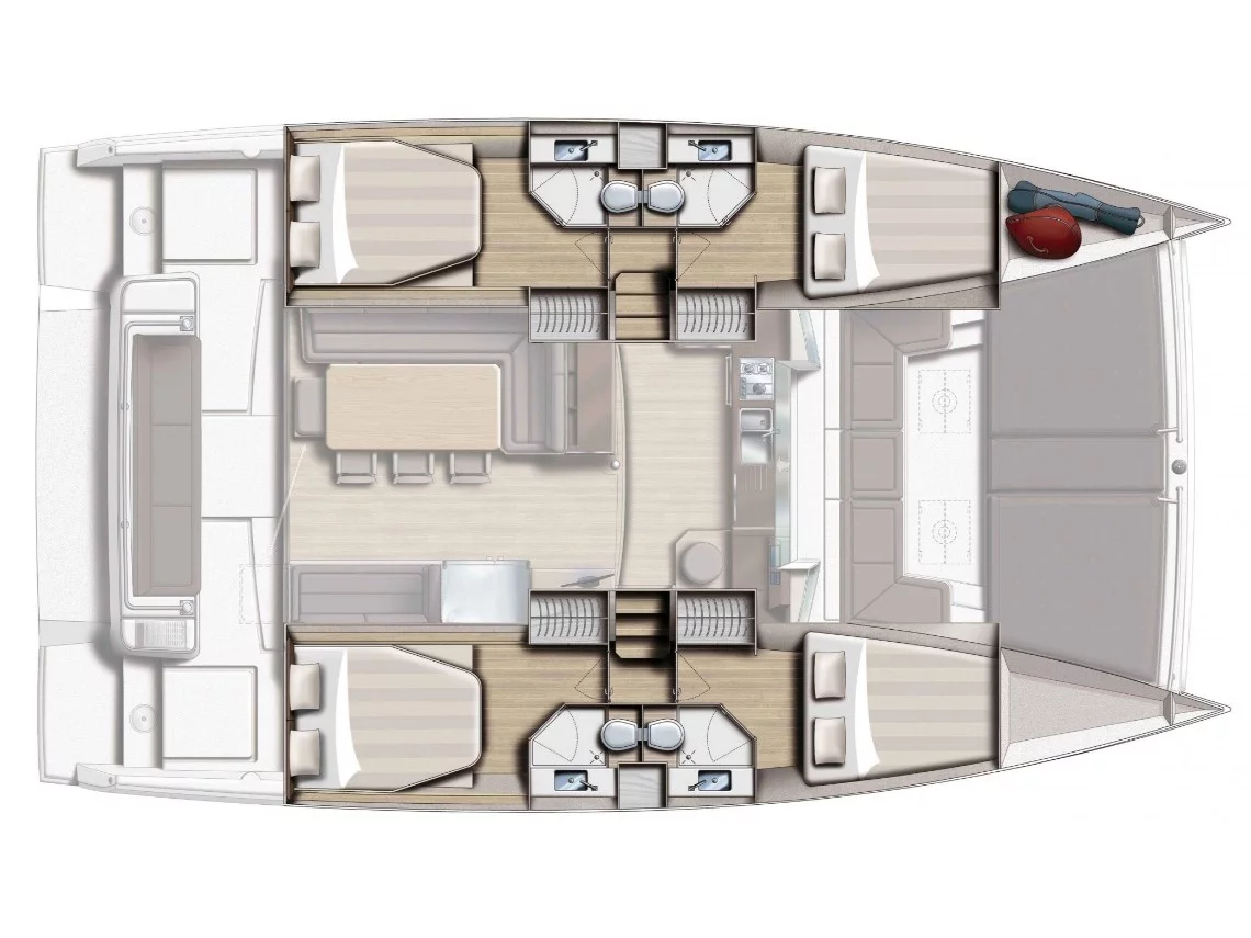 Bali 4.3 (--Watermaker) (Daddy (, , Watermaker)) Plan image - 1