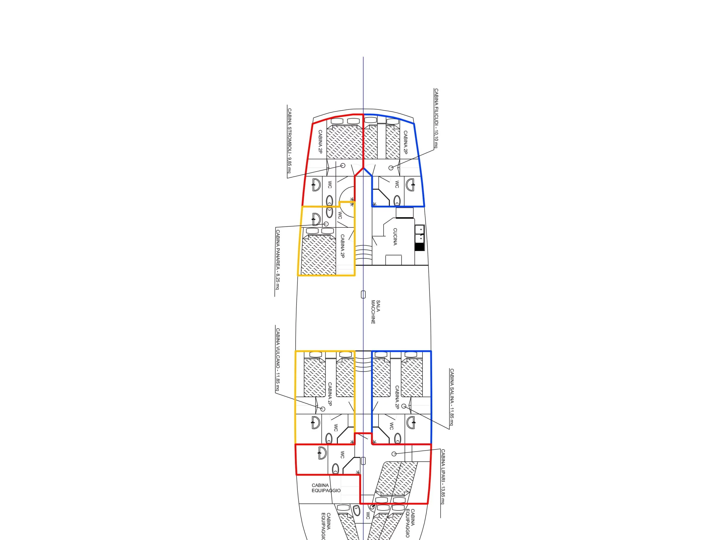 Donna Marisa (ex Lady C) (Donna Marisa) Plan image - 3