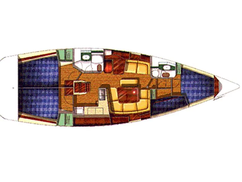 Sun Odyssey 43 (REN - TOTAL REFIT 2018) Plan image - 5