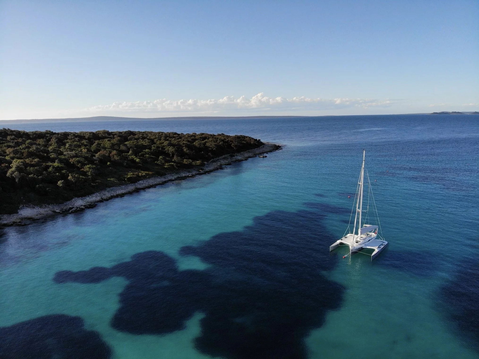 Dragonfly 28 Sport (Don Cangrejo) Unfolded - Bay - Anchor - 5