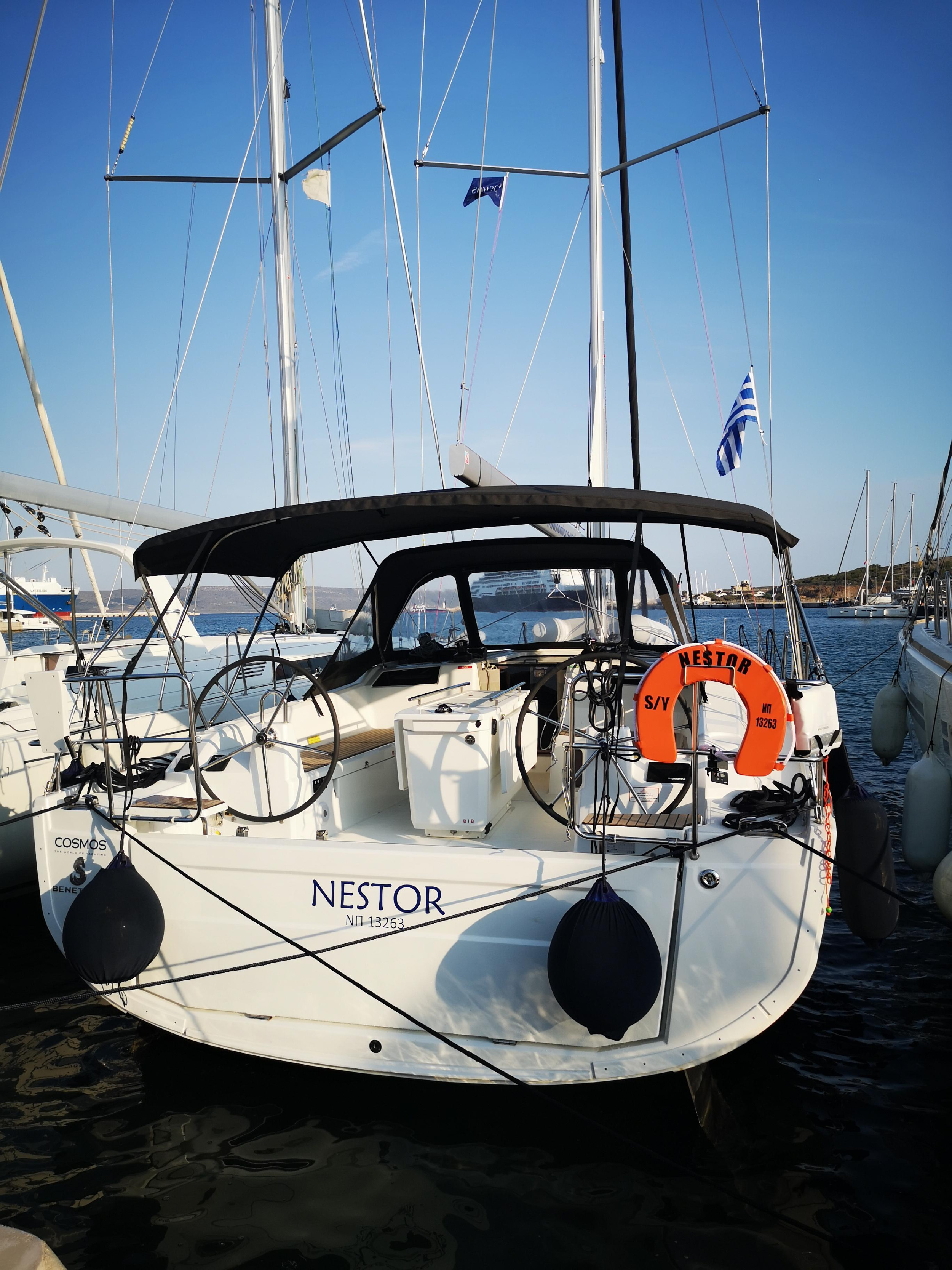 Photo #2 - Oceanis 40.1 (Nestor) in Lavrion - 13739