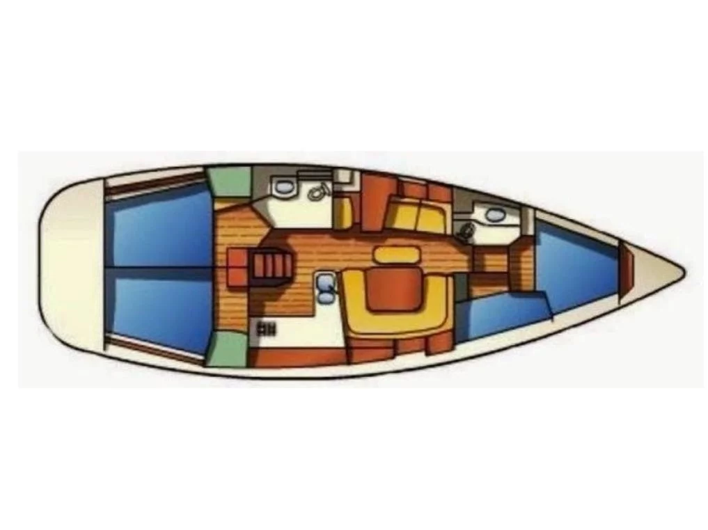 Sun Odyssey 43 (Tatanos) Plan image - 17