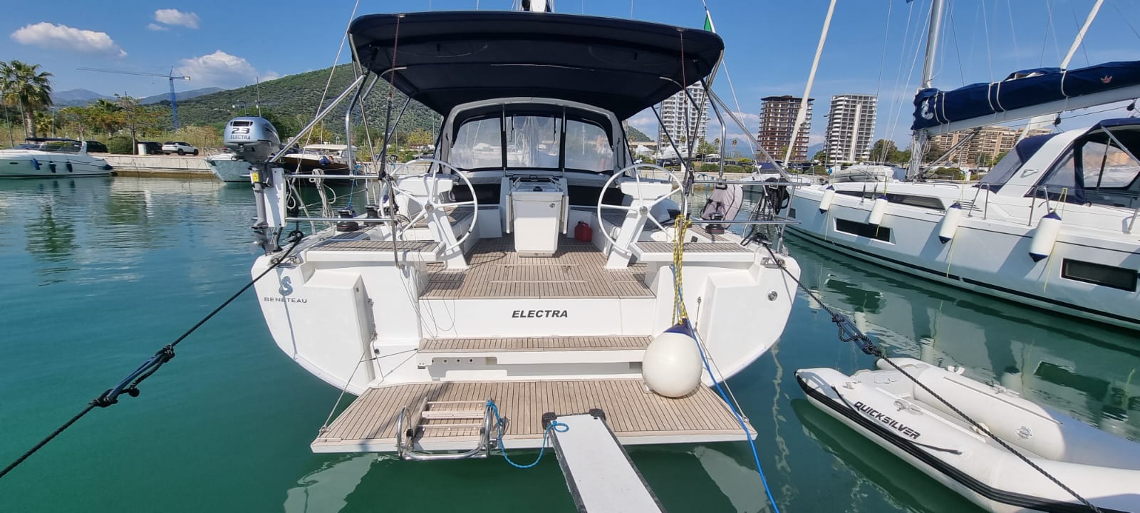 Photo #2 - Oceanis 46.1 (4cabs-2heads) (Electra (Inverter)) in Portisco - 9759