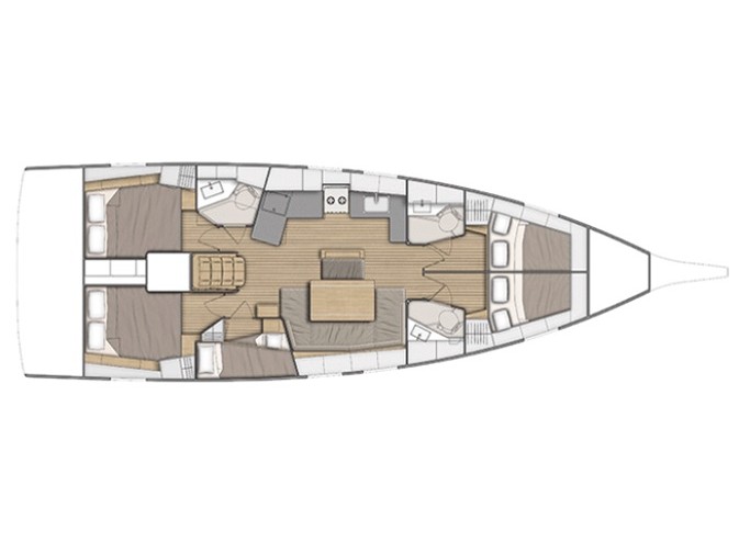 Photo #3 - Beneteau Oceanis 46.1 (Buddy) in Athen - 11173