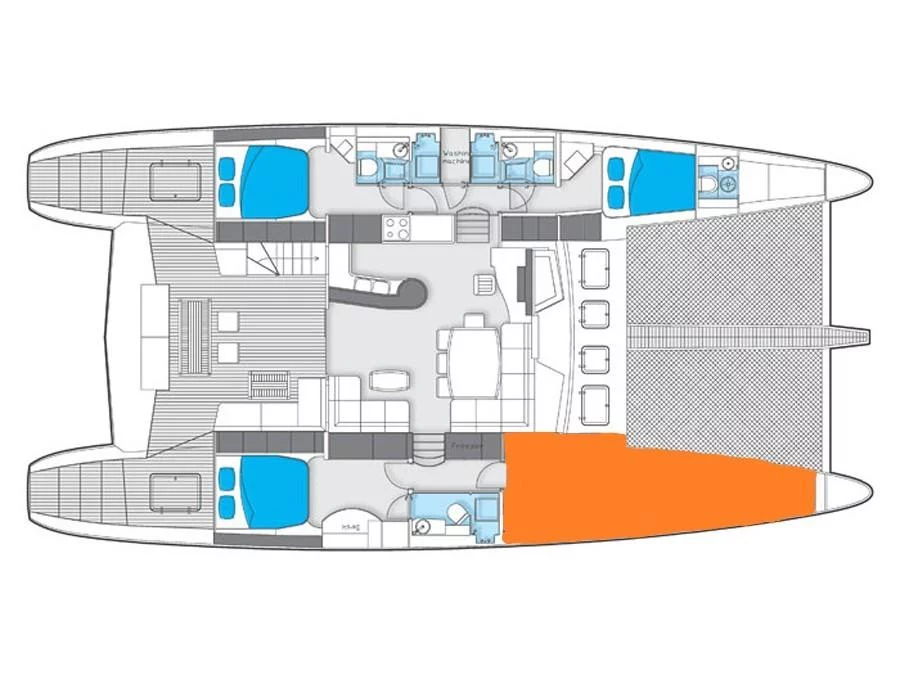 SUNREEF 62 (SUNNYACHT) Plan image - 21