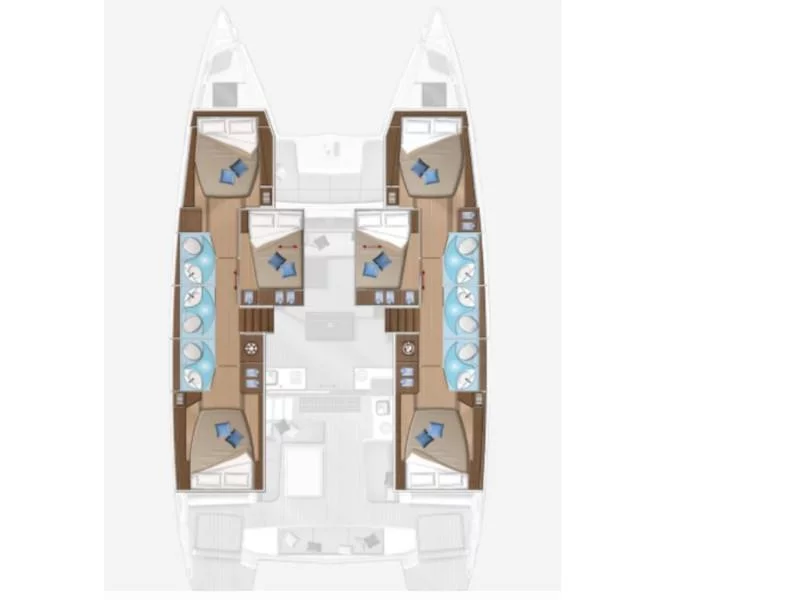 Lagoon 50 (LUX) Plan image - 40