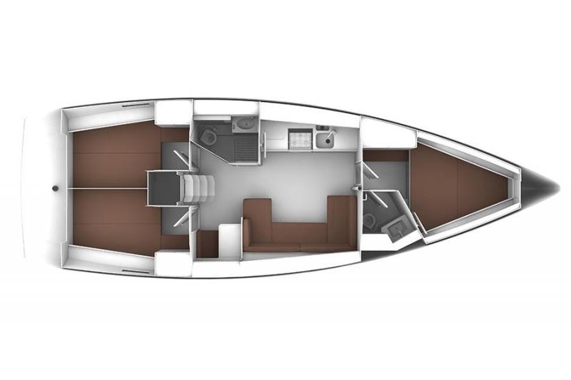 Photo #8 - Bavaria Cruiser 41 (Dolce vita) in Trogir - 3708