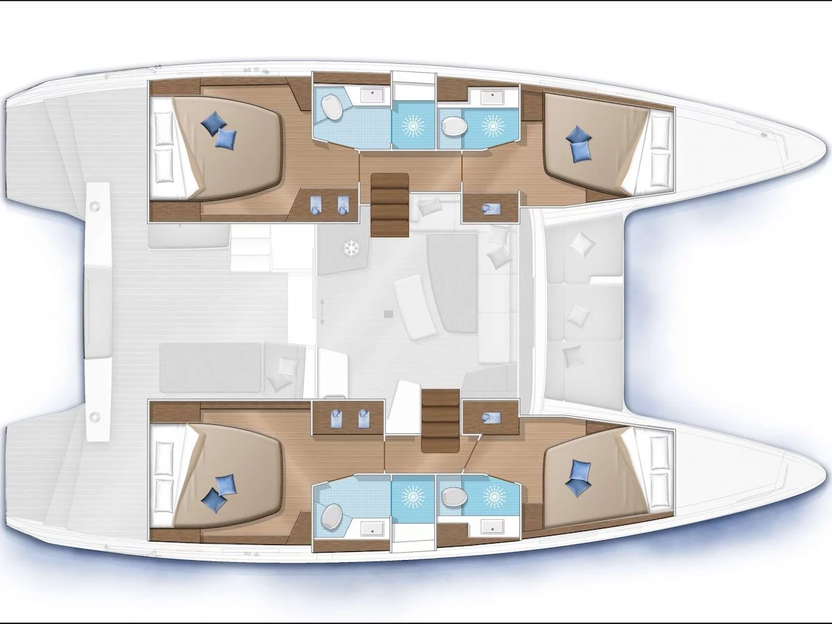 Lagoon 42 (Alkaid) Plan image - 6