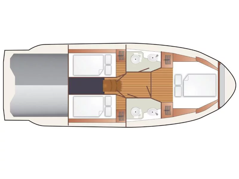 Platinum 989 (Platinum 989 Flybridge (Premiera)) Plan image - 7
