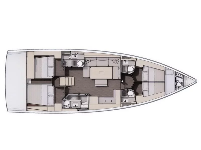 Dufour 470 (Edelweiss) Plan image - 7