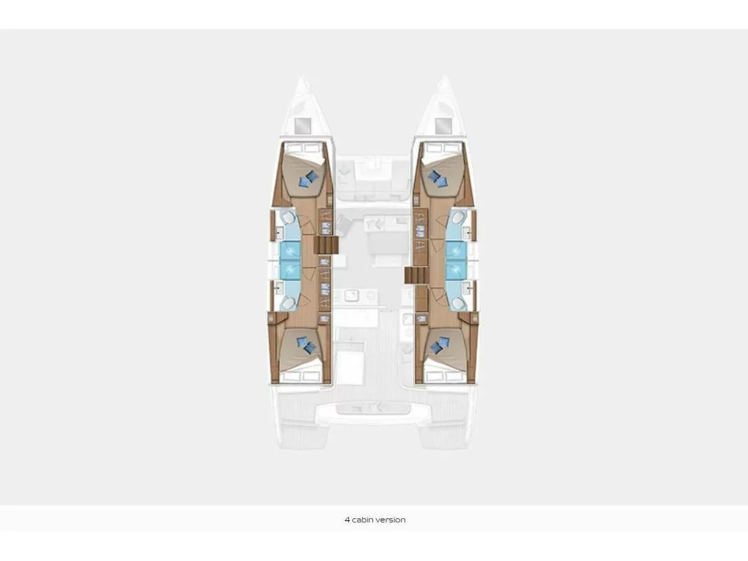 Lagoon 46 & GEN & WM (No Worries) Plan image - 4