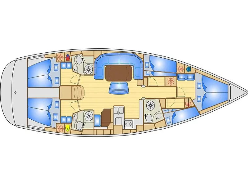 Bavaria 50 Cruiser (Wave Dancer) Plan image - 5