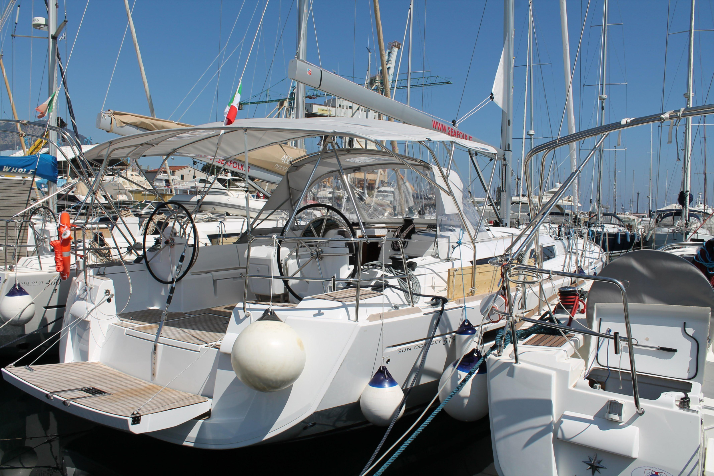 Photo #3 - Sun Odyssey 519 (Mercury Planet) in Marsala - 3952
