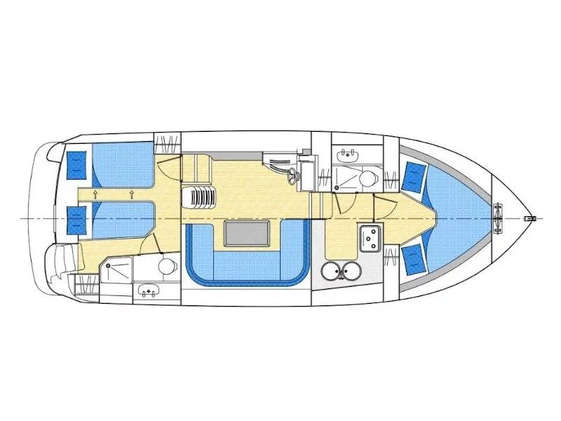 Cruiser Premium 4/6 pers (E300-2) Plan image - 6