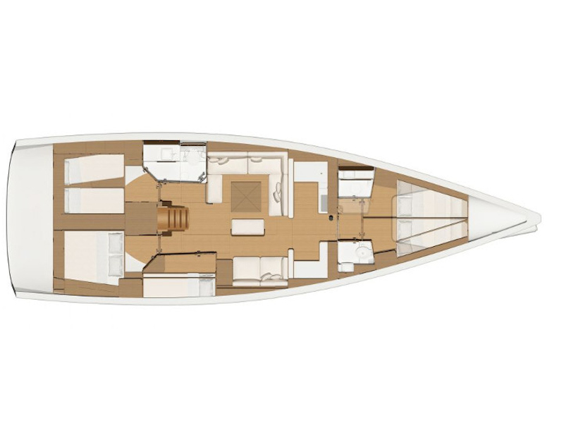 Photo #6 - Dufour 520 Grand Large (Dream Planet) in Portorosa - 12226