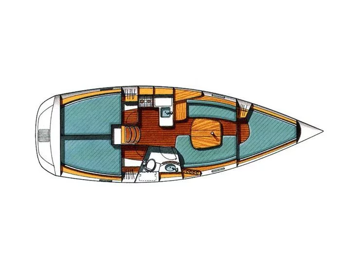Oceanis 331 (Martha) Plan image - 11
