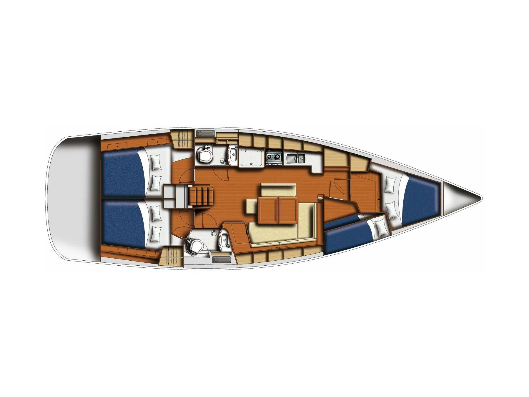 Oceanis 43 (Konstantinos) Plan image - 13