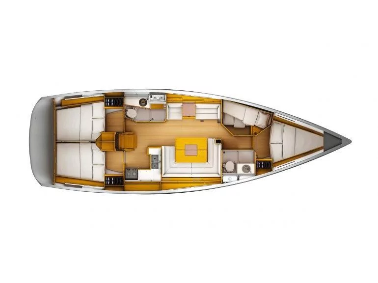 Sun Odyssey 449 (Ariadne) Plan image - 2