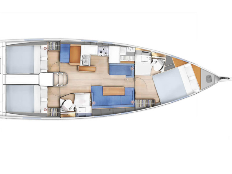 Photo #10 - Sun Odyssey 410 (Chimera) in Lefkada - 15079