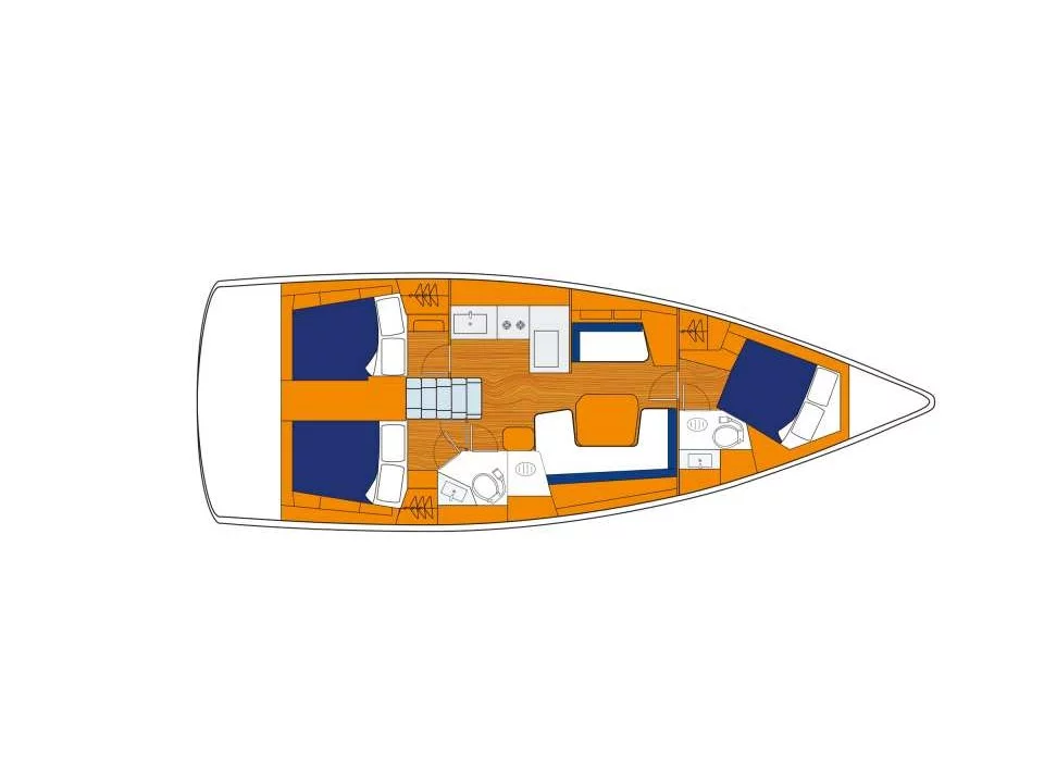 Sun Odyssey 410 (Nami) Plan image - 11