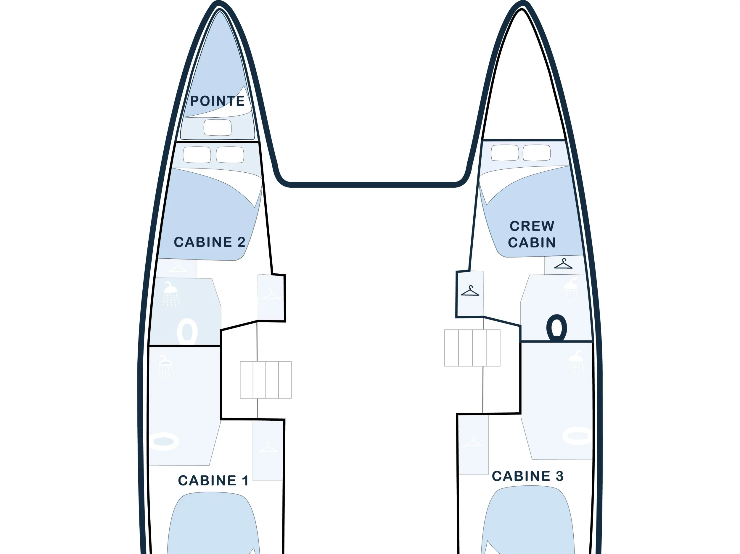 Lagoon 42 (Alrisha) Plan image - 9