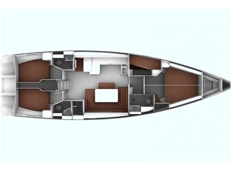 Bavaria Cruiser 51 (Philoctetes) Plan image - 3