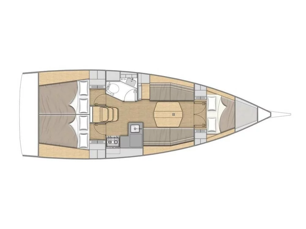 Oceanis 34.1 (Navicela) Plan image - 3