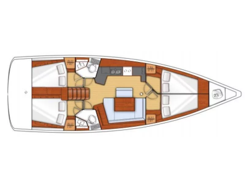 Oceanis 45 (Aleph) Plan image - 8