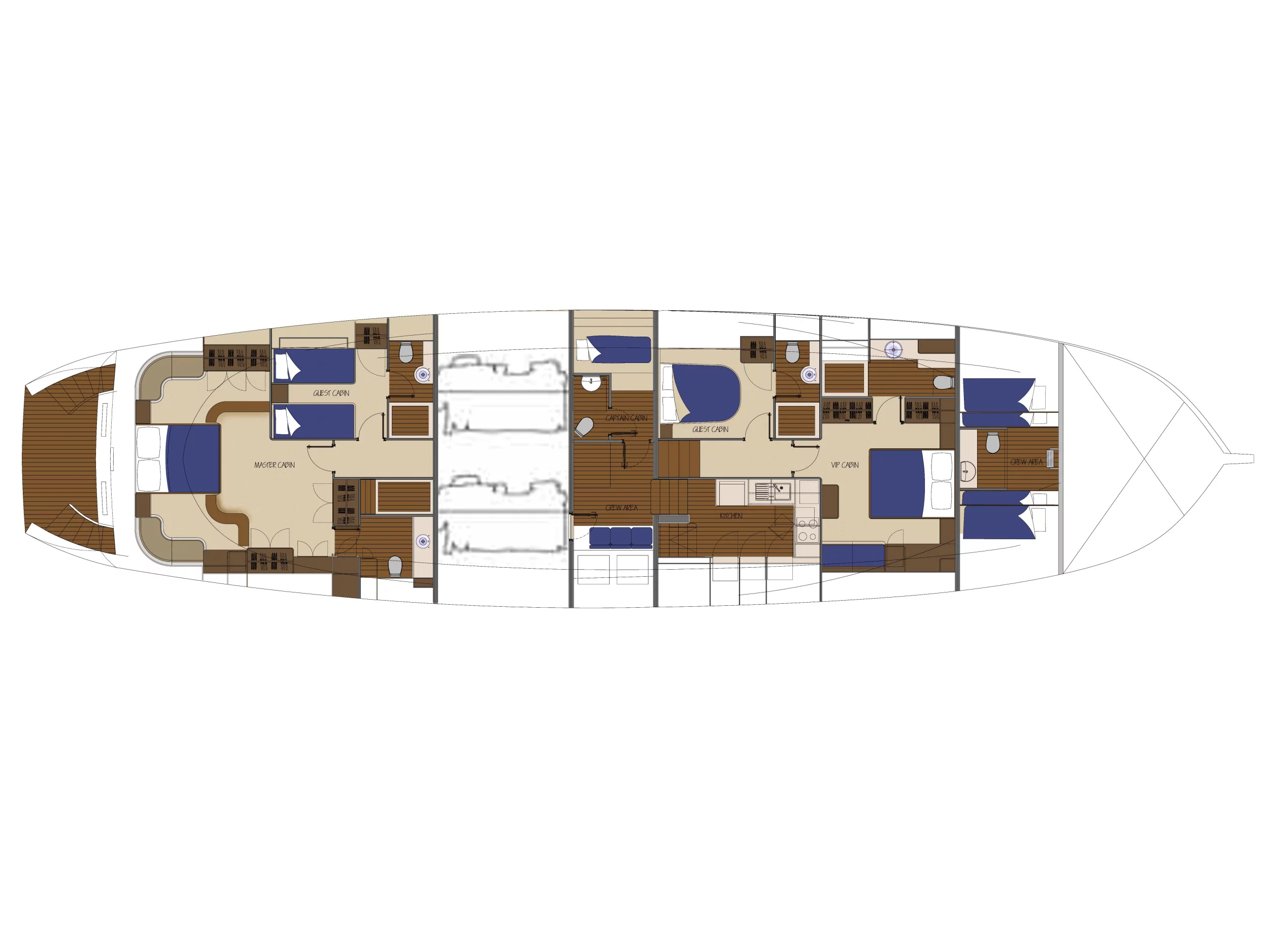 Gulet Miss B (Miss B) Plan image - 6