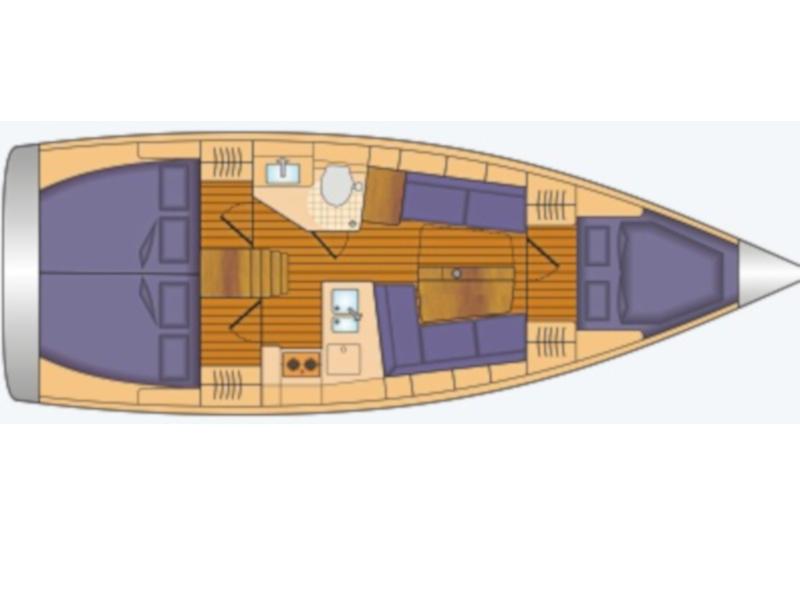 Photo #1 - HANSE 348 (KERIDWEN) in CROUESTY - 26572