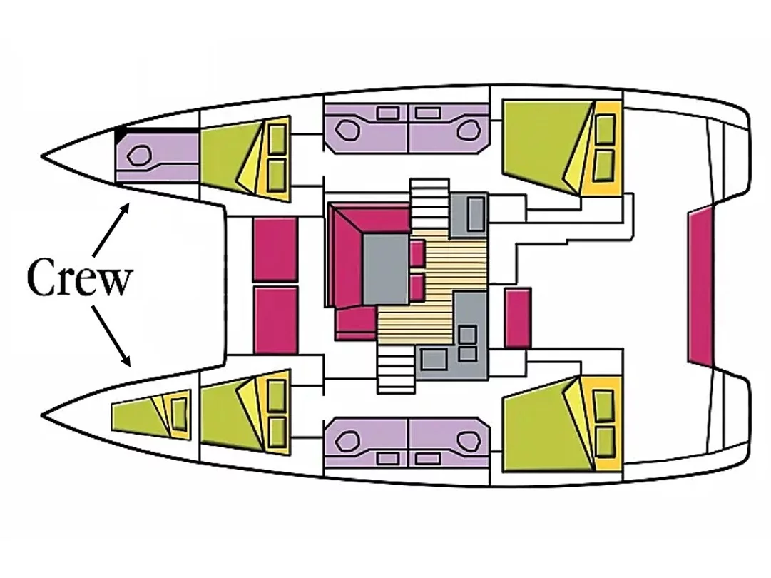 Lagoon 40 (WHITE) Plan image - 8