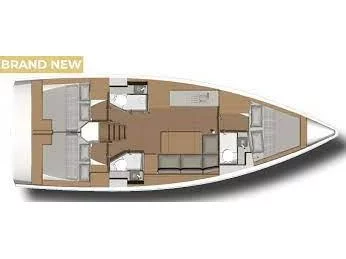 Dufour 390 (Agnes) Plan image - 2