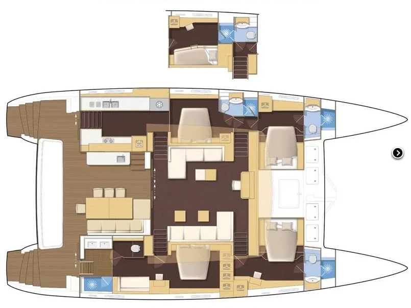 Lagoon 620 (LADY RACHEL) Plan image - 28