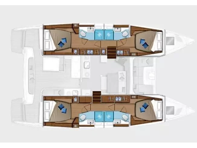 Lagoon 46 (Mimi) Plan image - 19