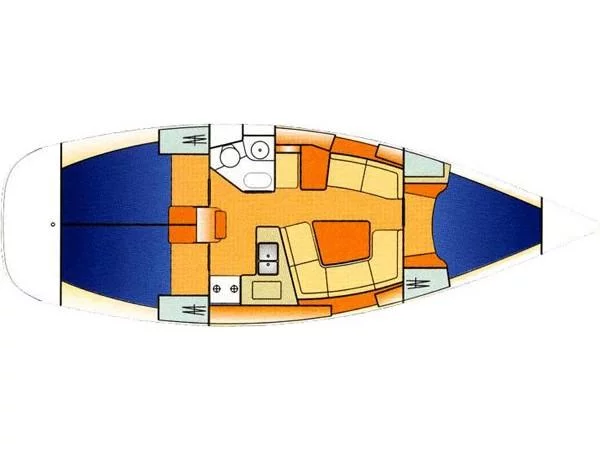 Sun Odyssey 37 (ALKI) Plan image - 15