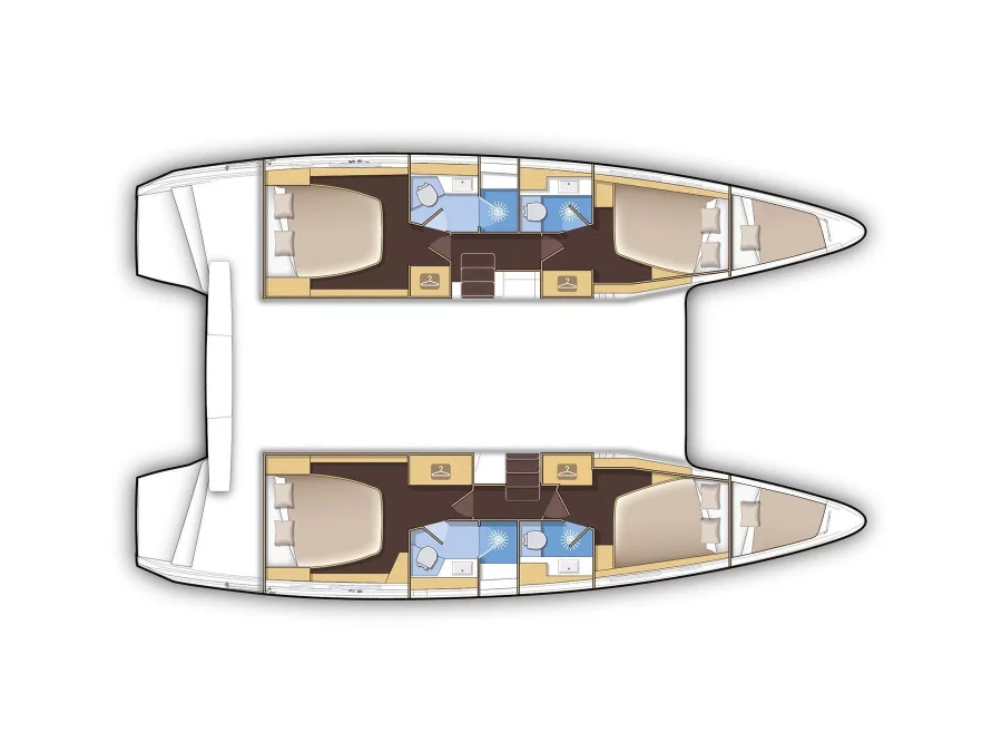 Lagoon 42 & GEN. (Blue Ripple 1) Plan image - 6