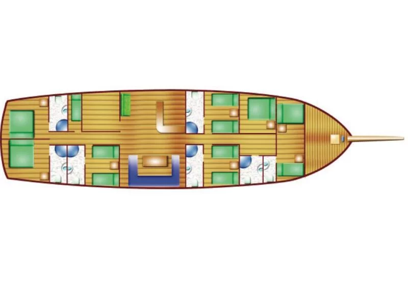 Gulet Serenad (Serenad) Plan image - 3