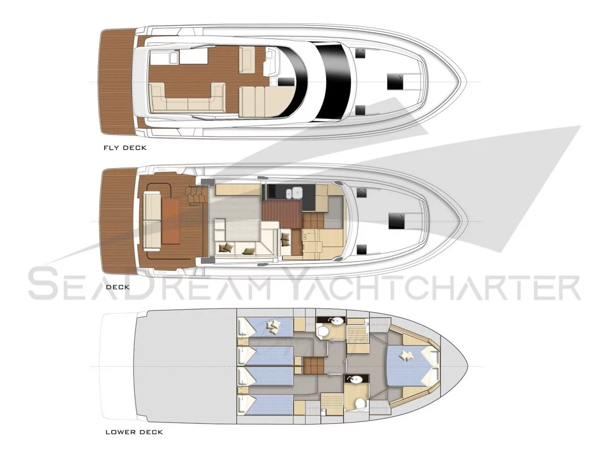 Bavaria Virtess 420 (SUNSHINE) Plan image - 27